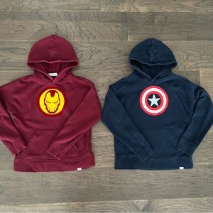 Gap boys marvel hoodies